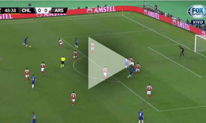 Giroud ŁADUJE GOLA na 1-0 z Arsenalem! [VIDEO]